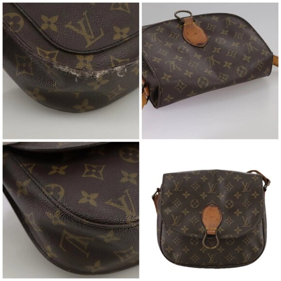 LOUIS VUITTON Monogram Saint Cloud GM Shoulder Bag - Picture 9 of 16